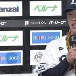 西武・滝沢夏央、左もも裏違和感で登録抹消