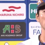 DeNA蝦名達夫選手、涙のお立ち台「先日、兄貴を亡くしてしまって...」