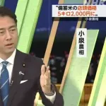 進次郎覚醒「備蓄米の店頭価格を5kg2000円になるように無制限に米倉を解放する」