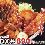【朗報】かつや、豚にこだわった丼を限定発売