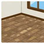 【悲報】ワイのアパートの部屋の壁紙が剥がれる（※画像あり）