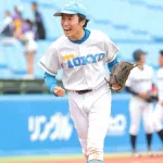 サブマリン渡辺向輝投手（東京大学4年）「プロ志望です。諦めてませんよ」