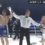 【速報】亀田和毅、負け