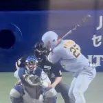 阪神-中日戦の球審、9回表で興奮しすぎてボール判定でも手を挙げてしまう・・・