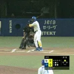 【巨人対ヤクルト11回戦】中日、初回2アウト二塁からカリステのタイムリーツーベースで先制！！！！！