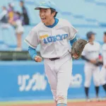 サブマリン渡辺向輝投手（東京大学4年）「プロ志望です。諦めてませんよ」