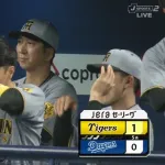 阪神、ノーアウト1.2塁からバント→スクイズで先制