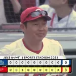 【試合結果】[2025/5/25] DeNAベイスターズ０－３広島カープ　先発・東、6回自責0も6安打3失点　完封負け