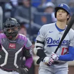大谷翔平が３打席目まで快音なしの３三振　昨季ポストシーズンでは好相性の左腕に苦戦で打率２割台