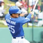 中日石川昂弥、2軍で好調も昇格はまだ。落合2軍監督「贅沢言うようだが、彼は長打を求められてる」