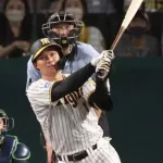先週の佐藤輝明『.360(25-9)1本1点1盗』森下翔太 『.174(23-4)1本6点』