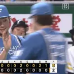 【ソフトバンク対日本ハム9回戦】日本ハムが５－２でソフトバンクに勝利し貯金７！八回にスクイズなどで２点を勝ち越し！伊藤がトップタイ６勝目！ソフトバンクは借金生活逆戻り