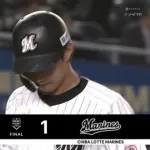 5月28日　ロッテ１－２オリックス　先発種市が5回無失点もリリーフ陣が逆転許す…最終回一打逆転サヨナラもあと1本が出ず敗戦