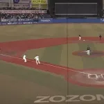 ロッテ9回の攻撃…（代走・池田⇒髙部バント⇒同点のチャンスでランナー止める）