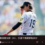 【速報】藤浪晋太郎（31）、引退で格闘家転向か