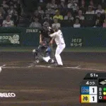 【ヤクルト対中日11回戦】DeNAのサードとショートがボールを見失う…