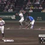 DeNA・桑原、インコースへの恐怖でバットが出ず見逃し三振