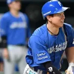日ハム松本剛 .170 OPS.470