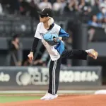 【日本ハム】「野球、やったことなかった」ピラフ星人がファーストピッチ「マジで超楽しかった」