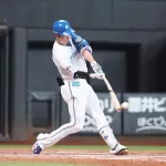 【日本ハム】松本剛が代打安打でサヨナラ呼び込む　ベンチでは時計片手に監督コーチの考え学ぶ