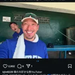 最近の梶谷隆幸さん、フィリピンで野球のボランティアイベントに参加していた