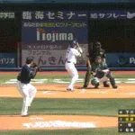 【DeNA対ヤクルト10回戦】DeNA・佐野恵太、ヤクルト・下川から二試合連発となる第3号勝ち越しソロホームラン！！！！！！！！！！！！！！！