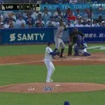 ドジャース・山本由伸、3回にベン・ライスに2ランホームランを打たれ勝ち越しを許す…