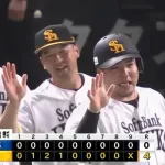 【ソフトバンク対中日1回戦】ソフトバンクが4-0で中日に勝利し貯金1!有原7回無失点で3勝目!山川が先制犠飛!中日は今季12度目の零敗で借金4