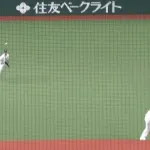 西武・西川愛也、後輩たちの前でストライク送球！