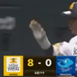 佐藤直樹が今シーズン第1号2ランホームラン！！チーム3本目