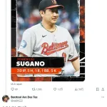 菅野智之さん、現地オリオールズファンを発情させてしまう
