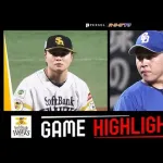 中日ボスラー、9回にタイムリーヒット！ファンも大歓喜