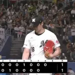 【ロッテ対巨人2回戦】ロッテ・種市、８回１２８球１失点の好投！！！！！！！！