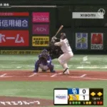 中日・金丸、野村に３ラン被弾で初回４失点