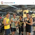 【画像】なかやまきんに君、豪華すぎる筋肉仲間たちと写真撮影