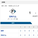 【敗北】ハムファン解散