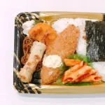のり弁三種の神器「白身魚フライ」「ちくわ天」
