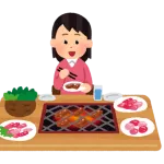 【画像】１人焼き肉してる女の子が盗撮され話題にw、w、w、w、w、w