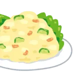 【画像】ポテサラとプリン作って食べるよ！