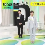 【画像】新人女子アナさん、Y字バランスをさせられてしまうｗｗｗ