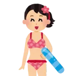 【画像】最近のJKの水着、全然エッチじゃない