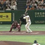 【巨人対楽天3回戦】巨人、4回裏に岸田のタイムリーで1点先制！なおキャベッジの走塁…