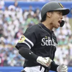 野村勇、本塁打リーグ4位タイ