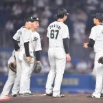 【謎】ロッテ・吉井監督「唐川侑己(36)を回またぎさせたのはこちらの作戦」