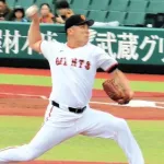 巨人・田中マー　2軍の日本ハム戦で5回7安打4失点