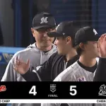 【ロッテ対広島3回戦】ロッテが５－４で広島に勝利！交流戦２つ目のカード勝ち越し！藤原“神スライディング”決勝点！広島は２カード連続勝ち越しならず
