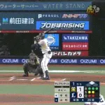 【西武対阪神3回戦】西武、1回裏にネビンのタイムリーで同点に追いつく!!!!!