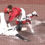 パテレ行き確定！藤原、完璧アウトのタイミングもイケメンヘッスラでロッテ勝ち越し！