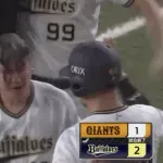 本日誕生日の大城 フォアボールを選びサヨナラ勝利！！！！！！！！！！
