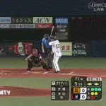 【オリックス対巨人2回戦】オリックス、５回裏１アウト一三塁から大城の併殺崩れの間に三塁ランナーが生還し先制！！！！！